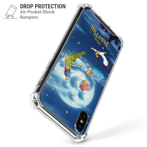 Disney Peter Pan Wendy and the Boys to Neverland iPhone XS Max Clear Case